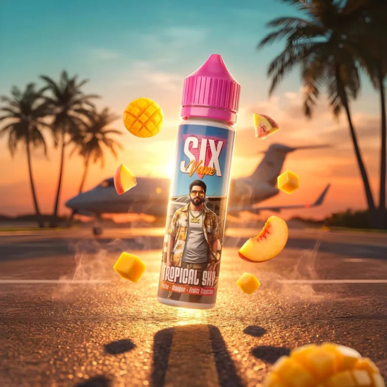 Tropical Sky - Six Vape - 50ml - 0mg